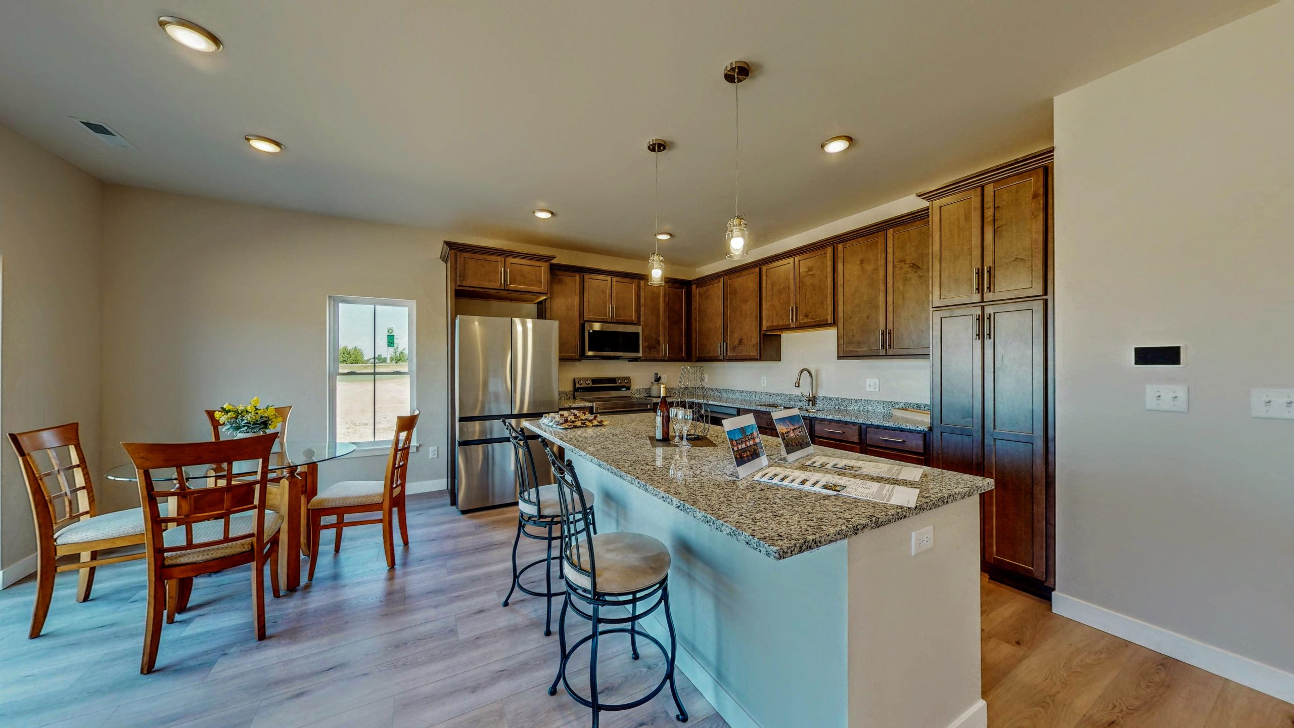 Kitchen island and appliances