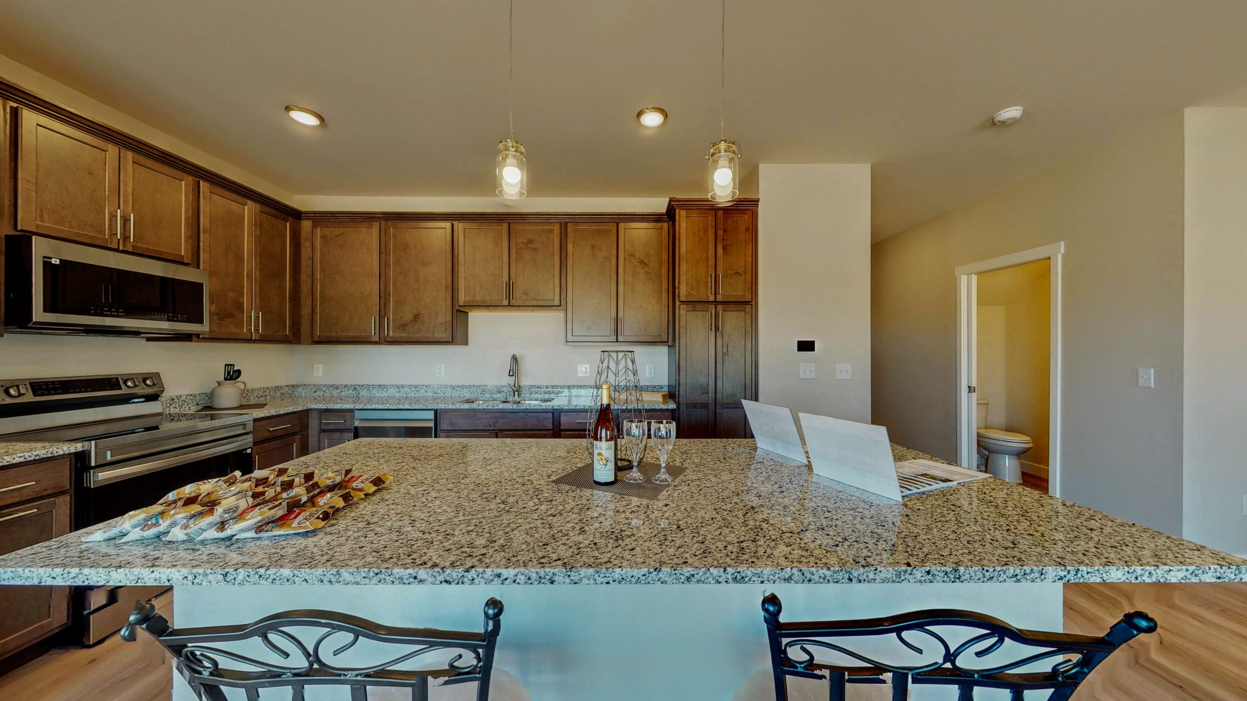 Kitchen view 2