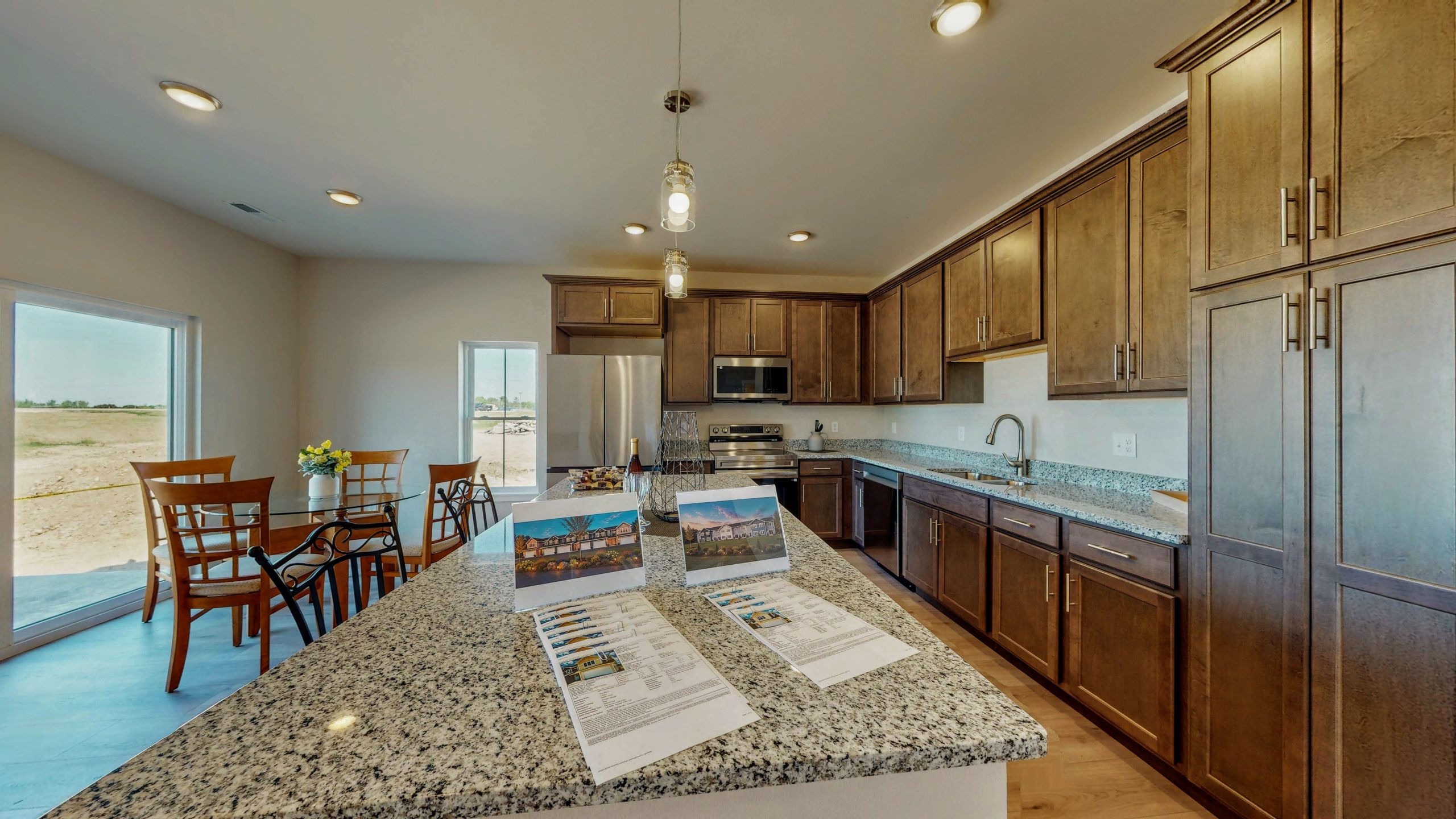 Kitchen view 8