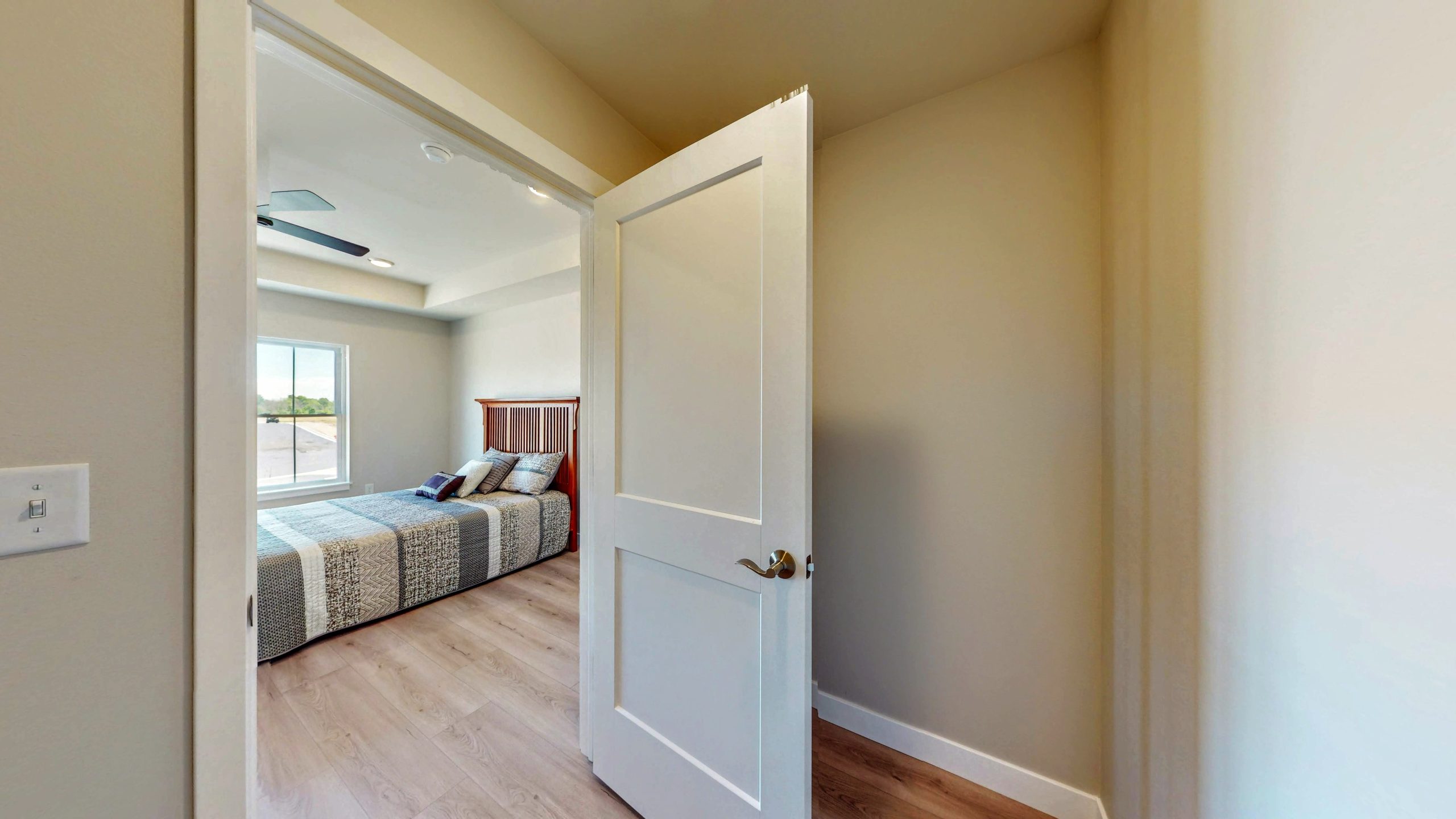 Primary walk-in closet