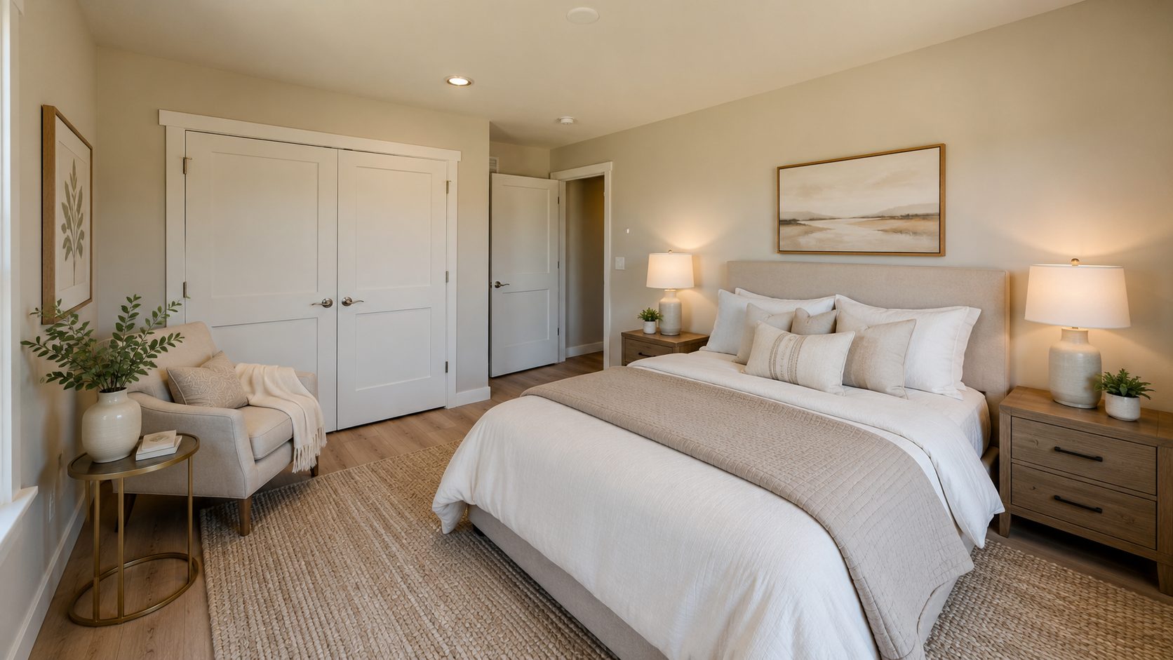 Bedroom 3 virtually staged
